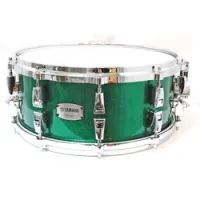 Yamaha ams1460(jgs)  малый барабан 14"х6" клён/ венге, 7 слоёв, 6,2 мм, цвет jade green sparkle