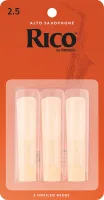RJA0325 Rico Трости для саксофона альт, размер 2.5, 3шт, Rico