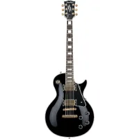 G-LP-60C BLK электрогитара 6 струн, корпус махогани/клен, вклеенный гриф махогани/палисандр, 22л, 628 мм, звукосниматели GH-1G, цвет черный