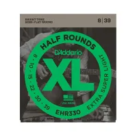 D`ADDARIO EHR-330 стр.для эл.-гит.Extra-Super Light,калён. сталь, шлиф.опл, 8-39