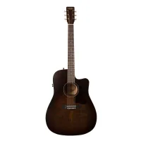 Art and lutherie americana bourbon burst cw presys ii  электроакустическая гитара, dreadnought с вырез