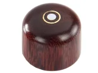 Switch handle Acura GP-FEB34 - Rosewood electro guitar knob with mother-of-pearl and brass "Parisian eye"
