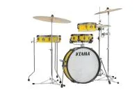Tama Ljk48pbn-ely Club-jam Pancake Drum Kit W/ Black Nickel Shell Hardware