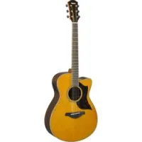 Yamaha AC1R VNAT  электроакустическая гитара, задняя дека и обечайка из палисандра