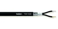 Tasker TSK1028 Zero Loss микрофонный кабель с дополнительным карбоновым экраном 2х0,35мм OFC