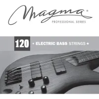 Magma Strings BS120N - Струна одиночная для бас-гитары 120, Серия: Nickel Plated Steel, Калибр: 120, Обмотка: никелированная сталь.