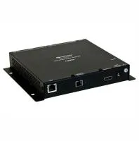 Crestron DM-TX-201-S, оптоволоконный передатчик. DM OUT (1), HDMI IN (1) OUT (1), USB HID IN (1), VGA+A IN (1), управление Ethernet