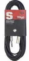 STAGG SAC10PSXM DL - Аудиокабель, XLR / jack (папа/папа), 10 м (33'), симметричный