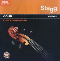 STAGG VI-REG-1 - набор струн для скрипки (1/2 & 1/4 & 1/8). Струны: E=009/ A=016/ D=021/ G=0295