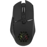 Мышь беспроводная игровая DEFENDER Glory GM-514 (Слава) черный,LED,7D,400 мАч,3200dpi