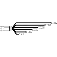d&b audiotechnik Z5341.002 Адаптер LKS19 M to 6 x NLT4F