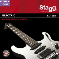STAGG EL-1052 Струны для электрогитары. Смешанный набор (10-13-17-30-42-52), никелированная сталь