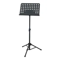 ECO MUS091 Black Пюпитр на трех складывающихся ногах, высота, регулируемая: 68-148см, размер подставки: 345х487?cm, цветr:черный, вес: 3,5kg. 5штук в коробке размером: 61.5x37.5x66cм¶