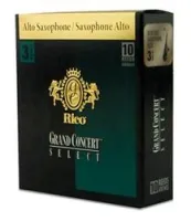 Rico rgc10asx350  трости для альт-саксофона, grand concert select (3 1/2), 10шт. в пачке