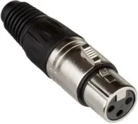 Seetronic SC3MXX-W Кабельный разъём XLR "папа", 3-контактный, влагозащищённый IP65
