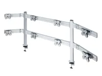 ErgoFount TBSS-800WC- Настольное крепление для 8 мониторов диагональю до 24'' (2х4), зажим типа C, макс. нагрузка 96 кг