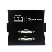 SHOWBRIDGE - Программно-аппаратный комплекс для управления лазерными проекторами, лазерного мэппинга и создания лазерной анимации. Поддержка протоколов Art-Net и ILDA. Синхронизация с ПО Resolume по протоколу NDI. Управления вживую с ПО Truwave или проффе