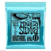 ERNIE BALL 2228 Nickel Wound Slinky Mighty 8.5-40 - Струны для электрогитары