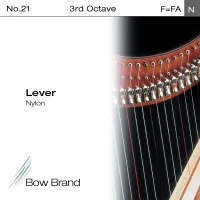 Harp F3 string Bow Brand Lever Artists Nylon - Lever harp F 3 octave nylon string