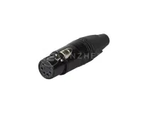 Anzhee XLR-5-F Black - 5 – ти контактный кабельный разъем типа XLR "мама"