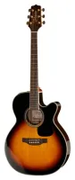 GUILD F-250CE Deluxe Maple ATB электроакустическая гитара формы джамбо с вырезом, топ - массив ели, корпус - огненный клён, цве