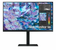 Монитор Samsung 27" S27F610EAI, 2560x1440, IPS, 100Hz, HDMIx2+DP, pivot, black