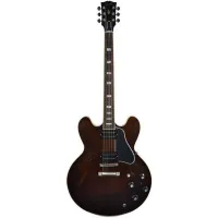 GIBSON 2018 MEMPHIS ES-335 SATIN WALNUT - Гитара полуакустическая