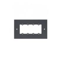 Рамки для модулей-вставок Kramer Electronics [FRAME-2G/EUK(W)] типоразмер EUK 2G (для четырех вставок Insert), цвет белый