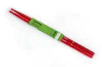 UPTONE Hickory Standard 5A Red барабанные палочки, орех, наконечник - красный, цвет – красный