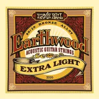 Комплект струн для акустической гитары Ernie Ball Earthwood P02006