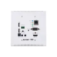 Cypress CH-1602RXWPUS- Настенная панель-приемник сигналов HDMI 4K2K, Ethernet, USB, двунаправленного ИК и RS-232 из витой пары с PoH (48 В), HDBaseT, обратное аудио, исполнение для США