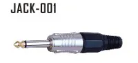 STANDS and CABLES JACK001 - Разъем джек 1/4" моно