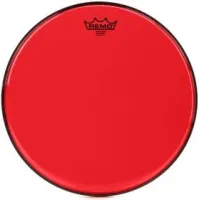 REMO BE-0314-CT-RD Emperor® Colortone™ Red Drumhead, 14' цветной двухслойный прозрачный пластик, красный