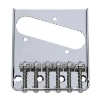 Hosco h-t-40c  бридж telecaster, vintage style, хром, сёдла: 6 х mini-vintage