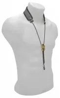 Ремень для альт и тенор саксофона BG Leather Regular Look Edition S20JM с металлическим крючком