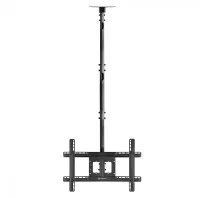 Onkron N2L-B - Потолочный кронштейн для дисплея 32"-80" потолочный телескопический, чёрный