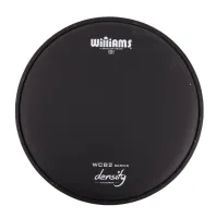 WILLIAMS WCB2-10MIL-08 - двуслойный пластик, 8", с напылением, черный