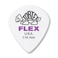 468P1.14 Tortex Flex Jazz III Медиаторы, 12шт, толщина 1.14мм, Dunlop
