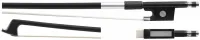 GLASSER Carbon Graphit 4/4 смычок для скрипки, колодка черное дерево, круглая трость, пр-во США