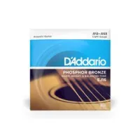 D`addario ej-16  струны для акустической гитары фосфор/ бронза, light 12-53