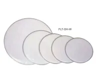 FLT-DH-W-20 Пластик для бас-барабана 20", белый, Fleet