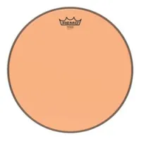 Remo be-0310-ct-og  10" emperor colortone, пластик для барабана прозрачный, двойной, оранжевый