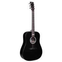 Martin DX JOHNY CASH  X SERIES электро-акустическая гитара Dreadnought, цвет черный