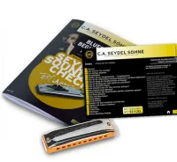 40020 Soundcheck Vol.1 STEEL - Blues Beginner Pack Губная гармошка +буклет (без CD), Seydel Sohne