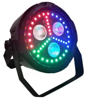 XLine Light DISCO PAR S45 Светодиодный прибор. Источник света: 3х18 Вт RGBWAV + 45x0.5 Вт светодиод