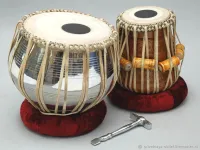 MEINL PRO-TABLA ARTISAN EDITION TABLA SET набор барабанов Табла, 9' медь X 5 1/2' махогани