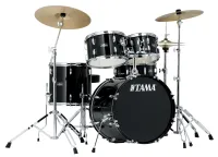TAMA SG50H6C-BK STAGESTAR ударная установка из 5-ти барабанов (цвет - Black) со стойками, педалью, стулом и комплектом тарелок