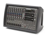 XML910  активный микшер, 2х450Вт/4 ом, 4 моно+4стерео каналов, DSP 24 бит (100 пресетов), AUX, 7-ми полосн. мастер-эквалайзер, вес 6,8 кг. SAMSON