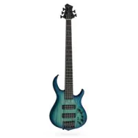 Sire m5 swamp ash-5 tbl  5-струнная бас-гитара, hh, активная электроника, цвет голубой