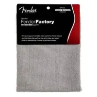 FENDER® FACTORY MICROFIBER CLOTH GRAY полировочная салфетка, микрофибра, цвет серый